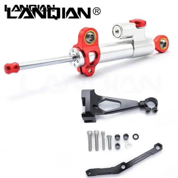 

For YAMAHA MT09 FZ09 2013-2016 Motorcycle Adjustab Steering Stabilizer Moto Damper with bracket MT-09 2014 2015 2016 FZ MT 09