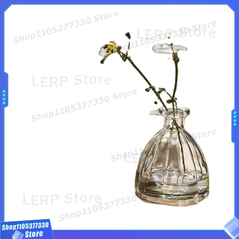 Modern Minimalist Ceramic Vase for Home Decor Living Room Table Centerpiece Flower Arrangement Glassware Ornament Gift