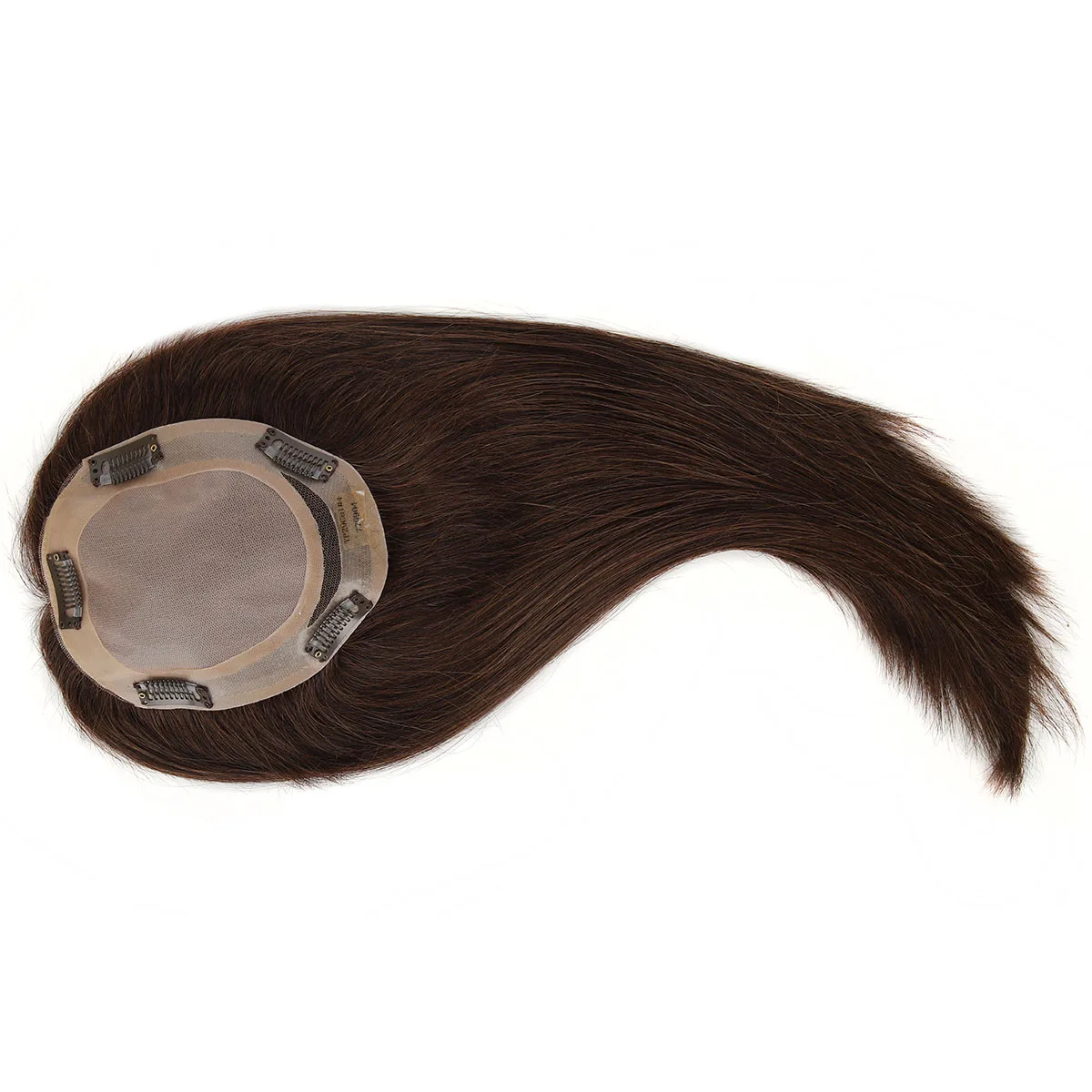 TP29 - Topper per capelli in seta da 5,5 x 6,5 16" Topper per capelli naturali Protesi per capelli Donna Cuticola cinese Capelli umani Remy