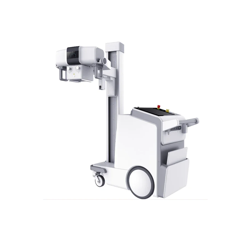 Advanced High Frequency Mobile X-ray Digital Radiography System Portable Mobile Dr Machine Xray Machine Price X Ray Machines