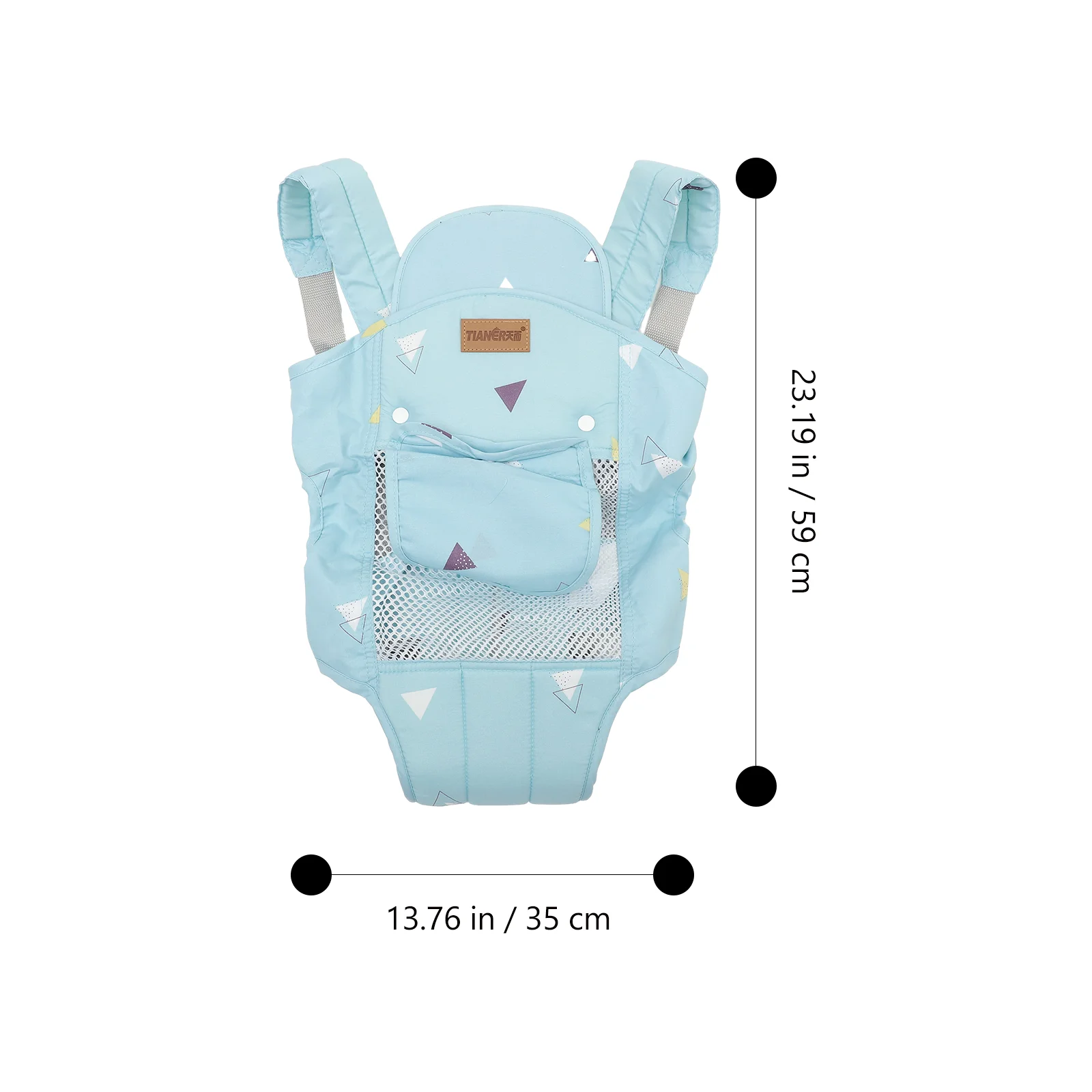 Soporte Lumbar portabebés regalo de ducha parte trasera cómoda recién nacido niño frontal infantil