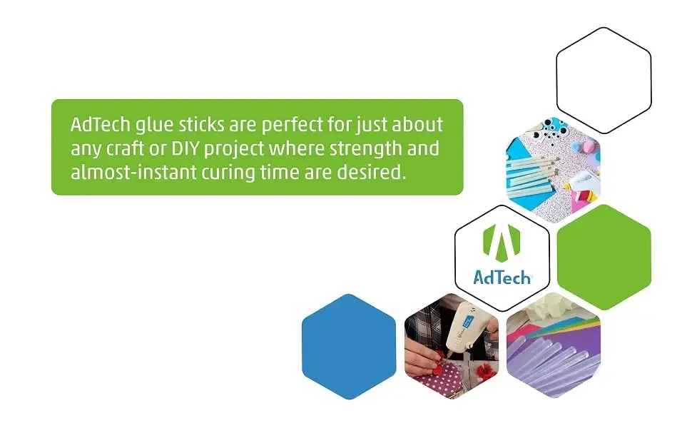 AdTech, glue sticks, crafting, craft supplies, DIY, hot glue stick, acid free, USA, art, supplies,