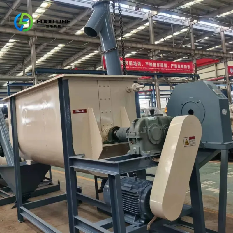 Customized Best 2TPH Animal Pellet Feed Plant Poultry Livestock Cow Goat Corn Wheat Pellet Feed Animal Food Production Line