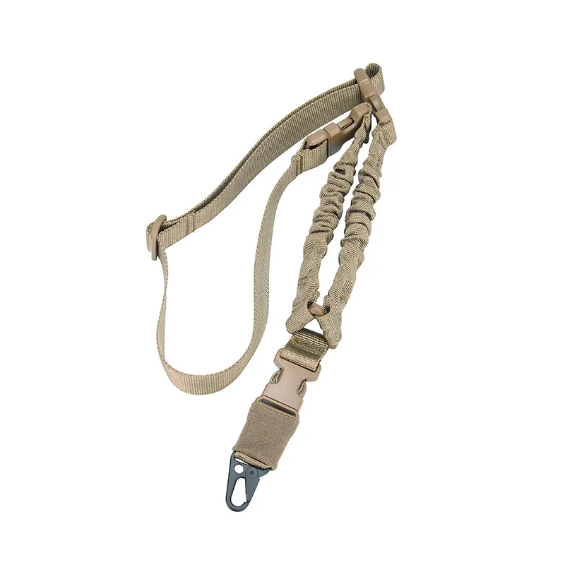 Pasek do strzelania Akcesoria myśliwskie Jednopunktowy pasek na ramię do karabinu Airsoft Paintball Outdoor Nylon Slant Span Lanyard