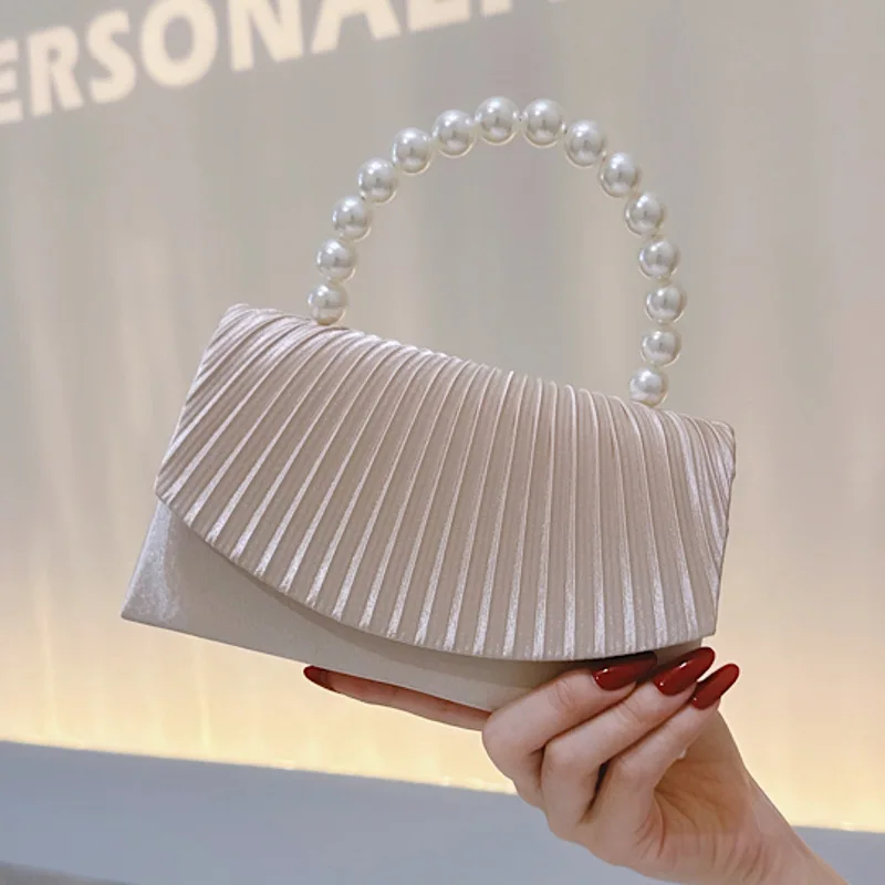 

2025 Hot Sale Elegant Clutch Bag for Women, Bride Bridesmaid Chain Purse, Fashion Dinner Handbag Lady Party Bag Factory Outlet