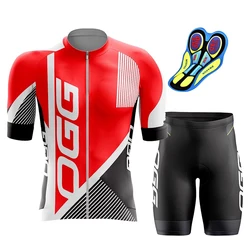 Cycling Jersey Bike Pants with 20D Gel Paded Short Sleeve Men Summer Breathable