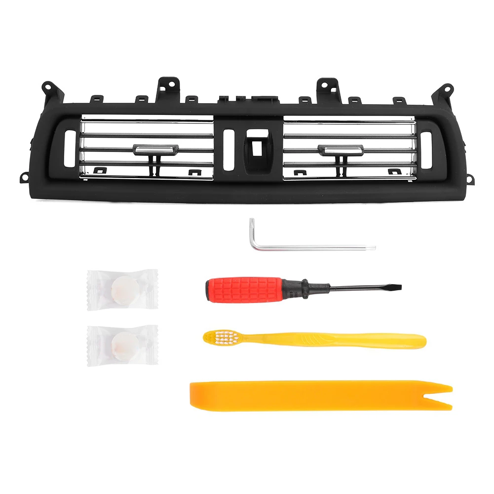 

Замените крышку решетки вентиляционного отверстия кондиционера на приборной панели передней консоли: подходит для BMW 2010-2016 серии 5.