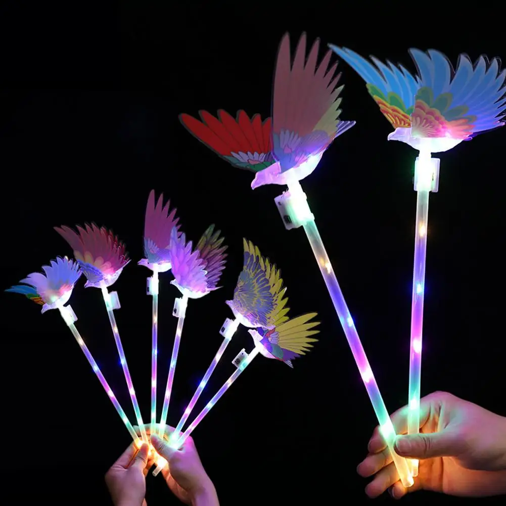 Light Up Magic Wand LED Pretty Glow Toy Wand Handheld Princess Wand Magical Stick For Costume Role Play Show Cosplay Party Favor