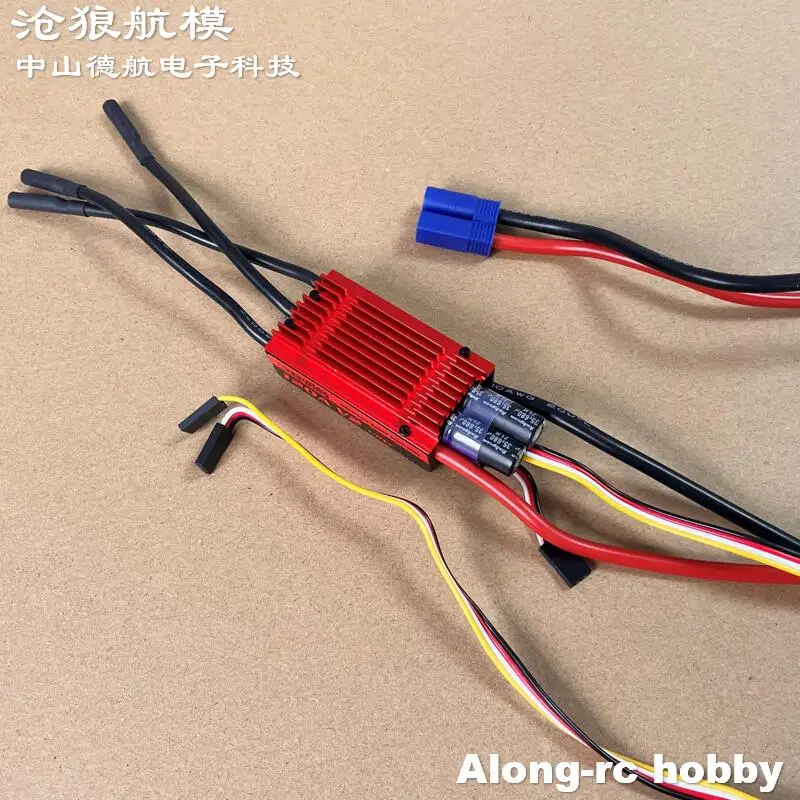 

Freewing 100A 120A ESC с упорным обратным тормозом для радиоуправляемого реактивного самолета 4-6S 70 80 90 мм EDF самолета DIY самолета запасные части Fr