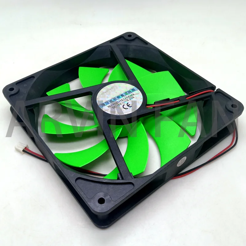 NEW 140mm W14025HZ12SEMACooling Fan 14cm 14025 12V 1200RPM Computer Chassis Power Super Mute Fan 1250W Chassis Power Cooling Fan