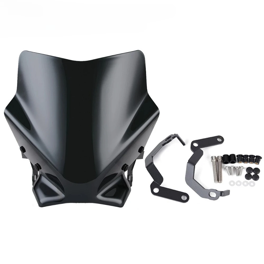 

Motorcycle Front Windscreen Deflector Windshield for Ducati Monster 797 M797 MONSTER 821 M821 1200 1200S 1200R 2014-2020