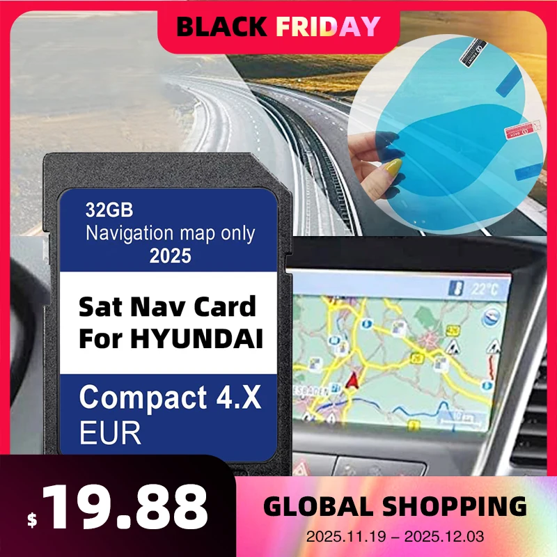 

НОВАЯ SD-карта 2024 для Hyundai H350/i40/i40 VF IA/i40 VF SD/i40 VF SD IA Обновление автомобиля Навигация GEN4 Европейские карты Sat Navi GPS
