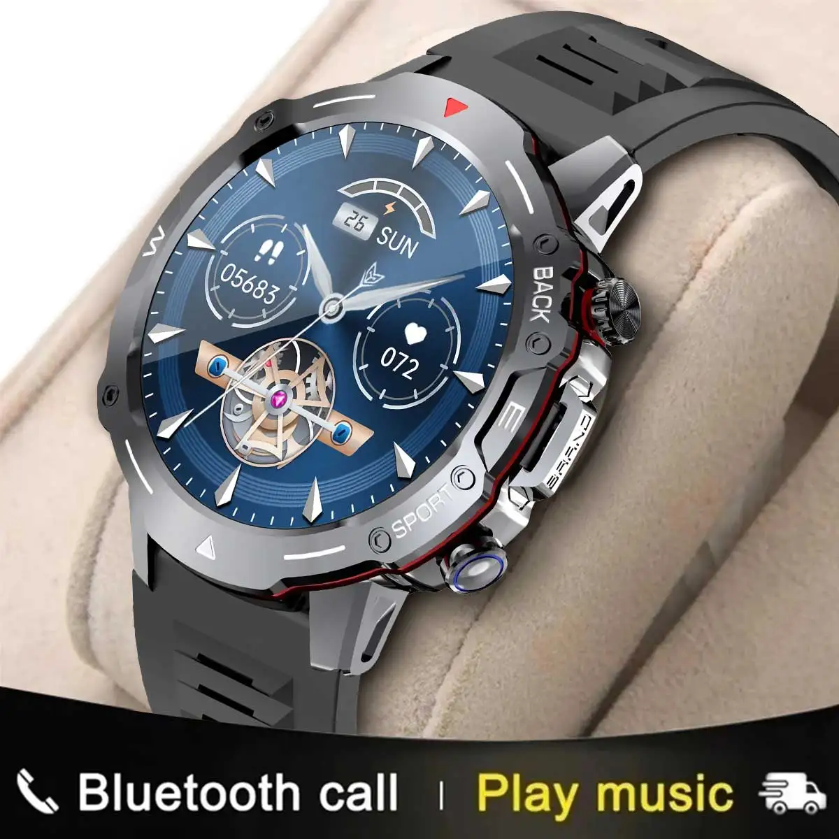 

Smart watch Bluetooth call intelligent sports watch sports data analysis and accurate tracking information reminder smartwatch