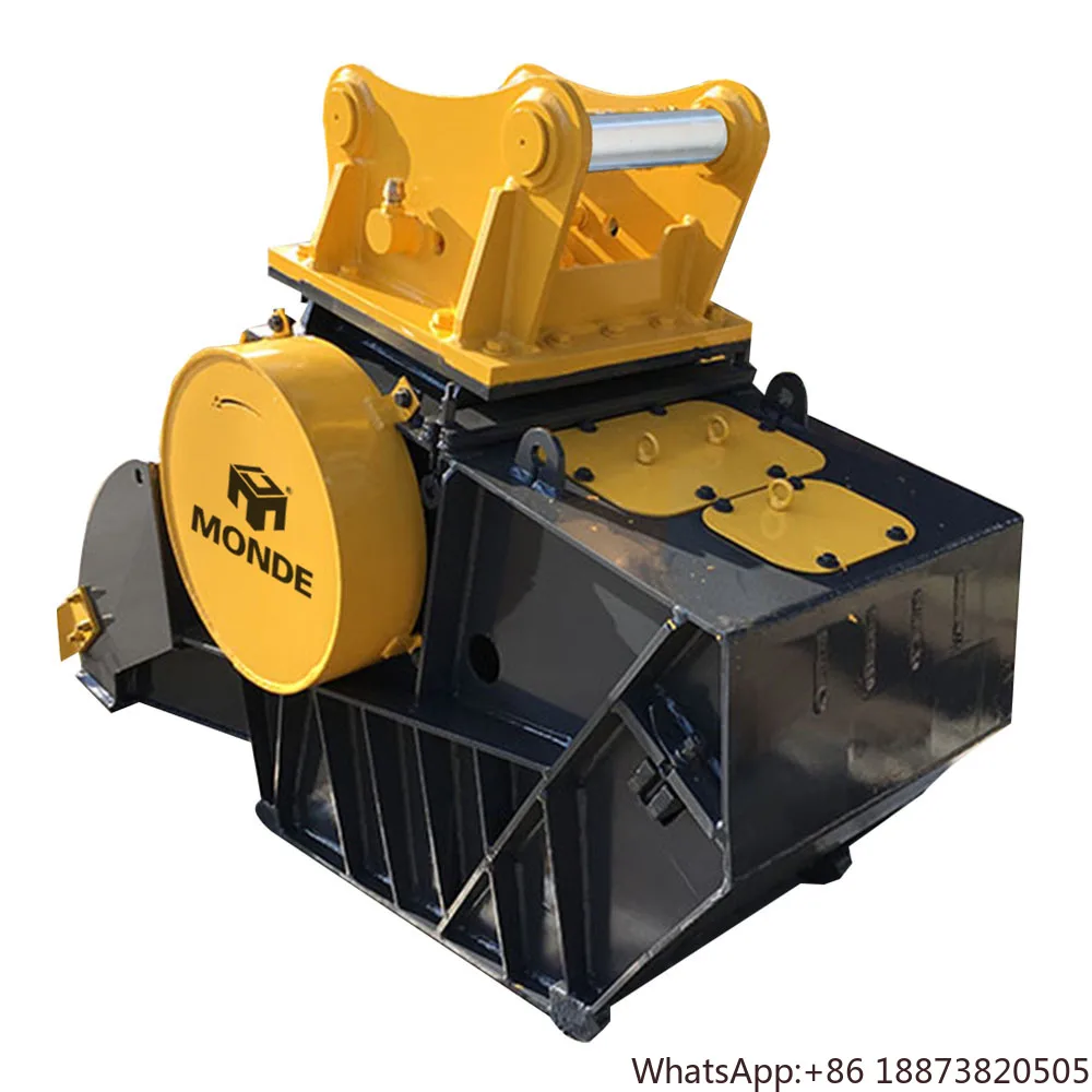 high performance new excavator mobile jaw Crusher Bucket Crusher PSD200 for Excavator 20/30/45/50/70 ton