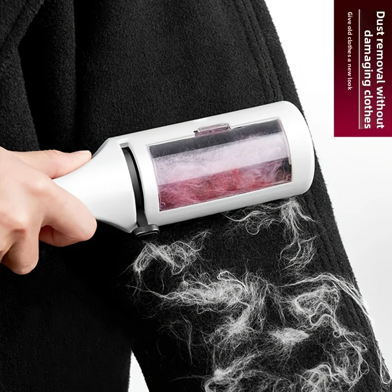 Reusable Electrostatic Lint Dusting Brush, Ergonomic Grip Quick Hair Lint Remover for Fabric Household Use