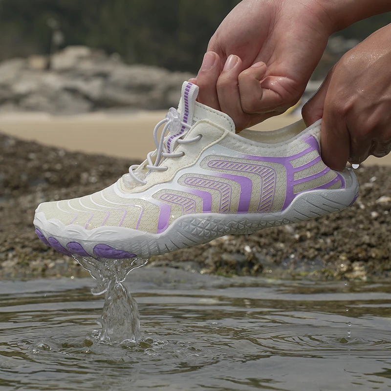 

Sports Water Shoes Are Casual, Breathable, Lightweight, Quick-Drying, Barefoot, Suitable for Beach Vacation, Surfing, Swimming,