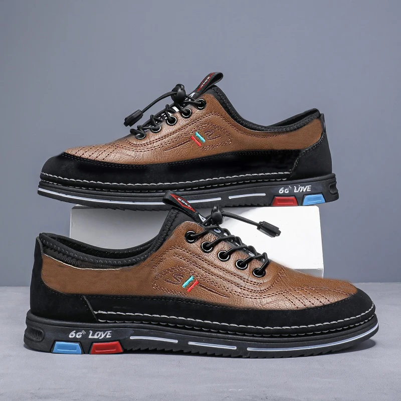 Brand protection 2026 new men's lightweight non-slip breathable wear-resistant running sports fashion versatile casual shoes view 4