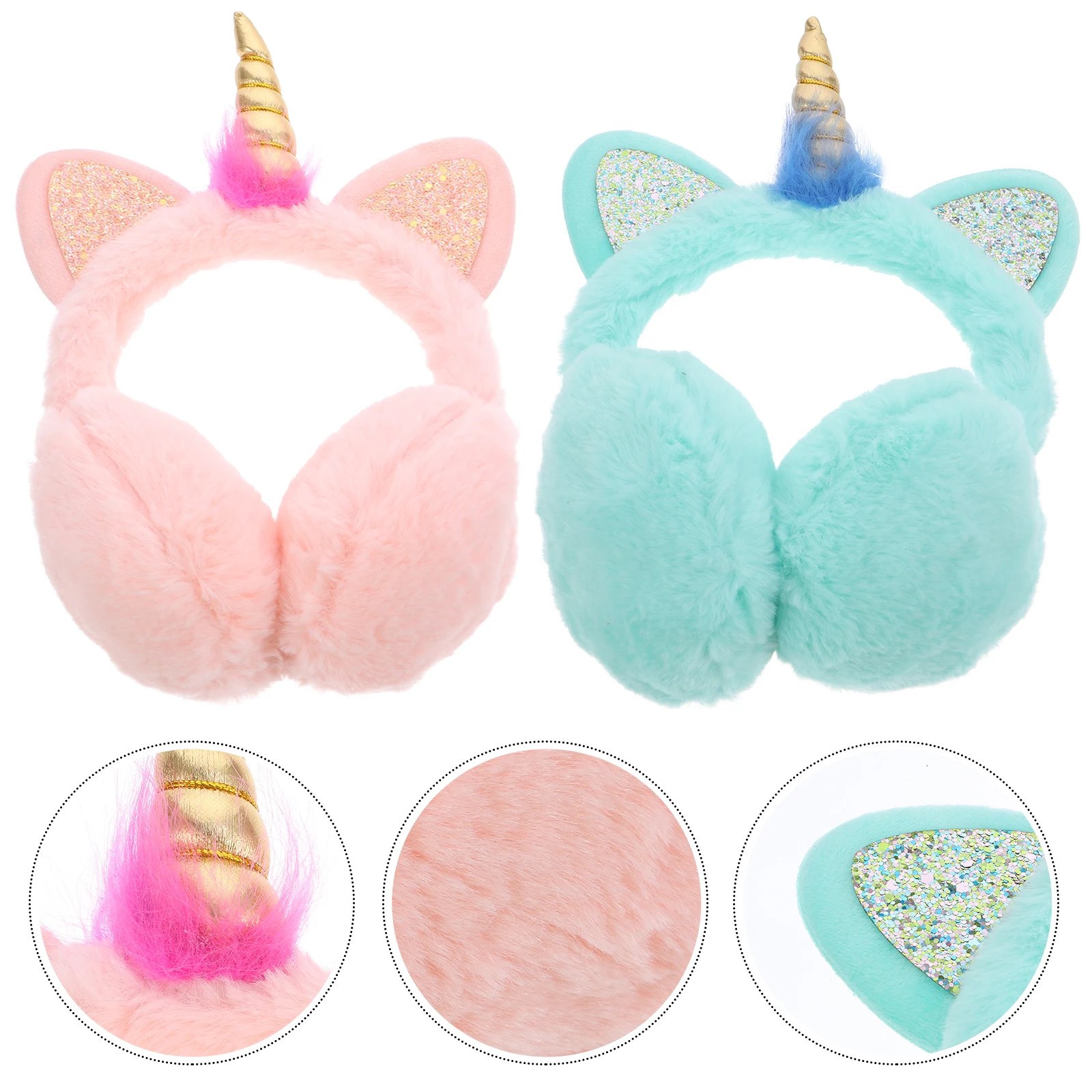 عقال العصابات الشعر الكرتون هيرباند الشتاء واقي الأذن · عصابات الرأس ل