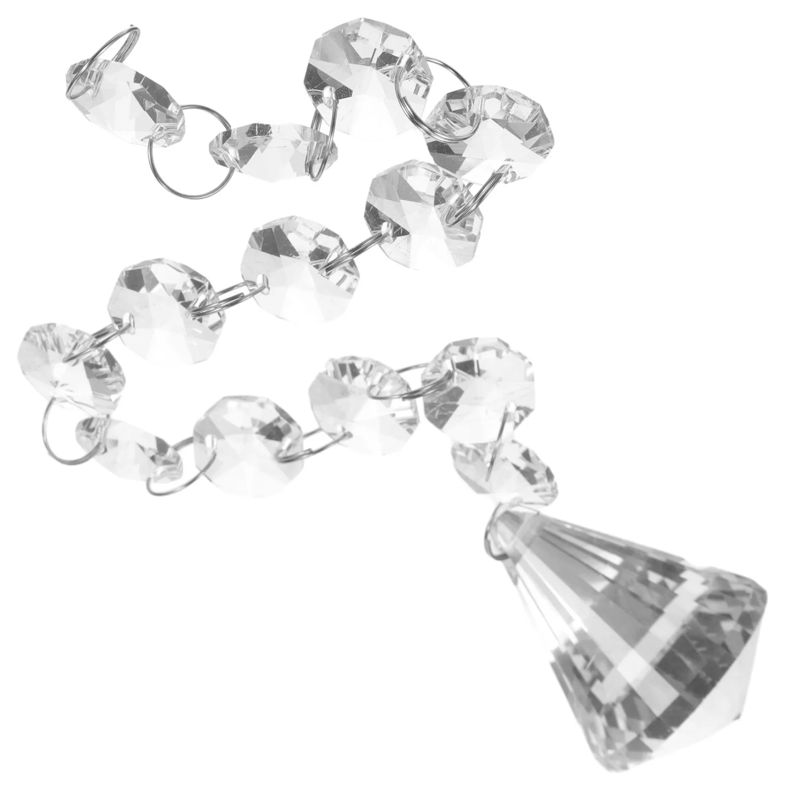 

Crystal Pendant Hanging High Hardness Decorative Crystal Pendant for Lamp Ceiling Lights Party Decoration Lamp Hanging Decor