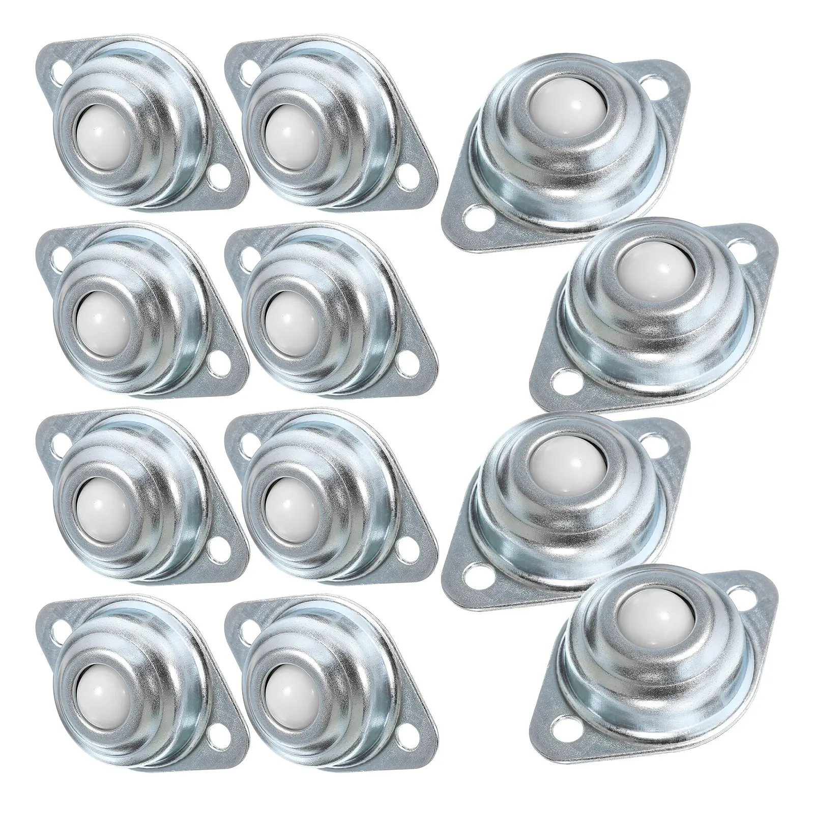 12Pcs Universal Ball Casters Nylon Bearing Rollers Stable Smooth Rotation Furniture Appliance Small Wheels Transfer Bearings view 5