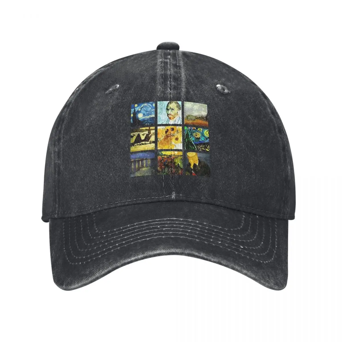 

Van Gogh Works Sanskrit Summer demin Trucker Hat Прочная для всех сезонов Мужские кепки Бейсболка для мужчин