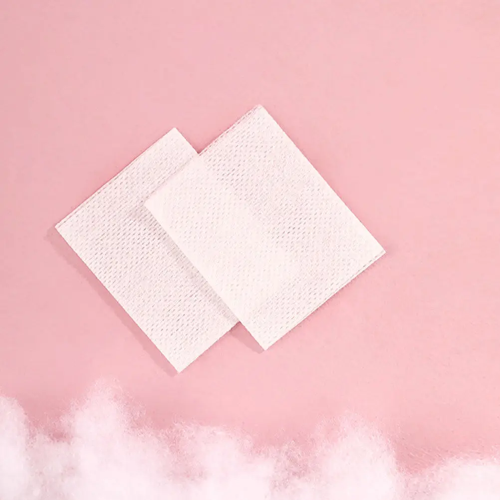 200Pcs Premium Cotton Makeup Remover Pads Soft Gentle Non-Irritating Eco-Friendly Facial Cleansing Pads for Daily Skincare