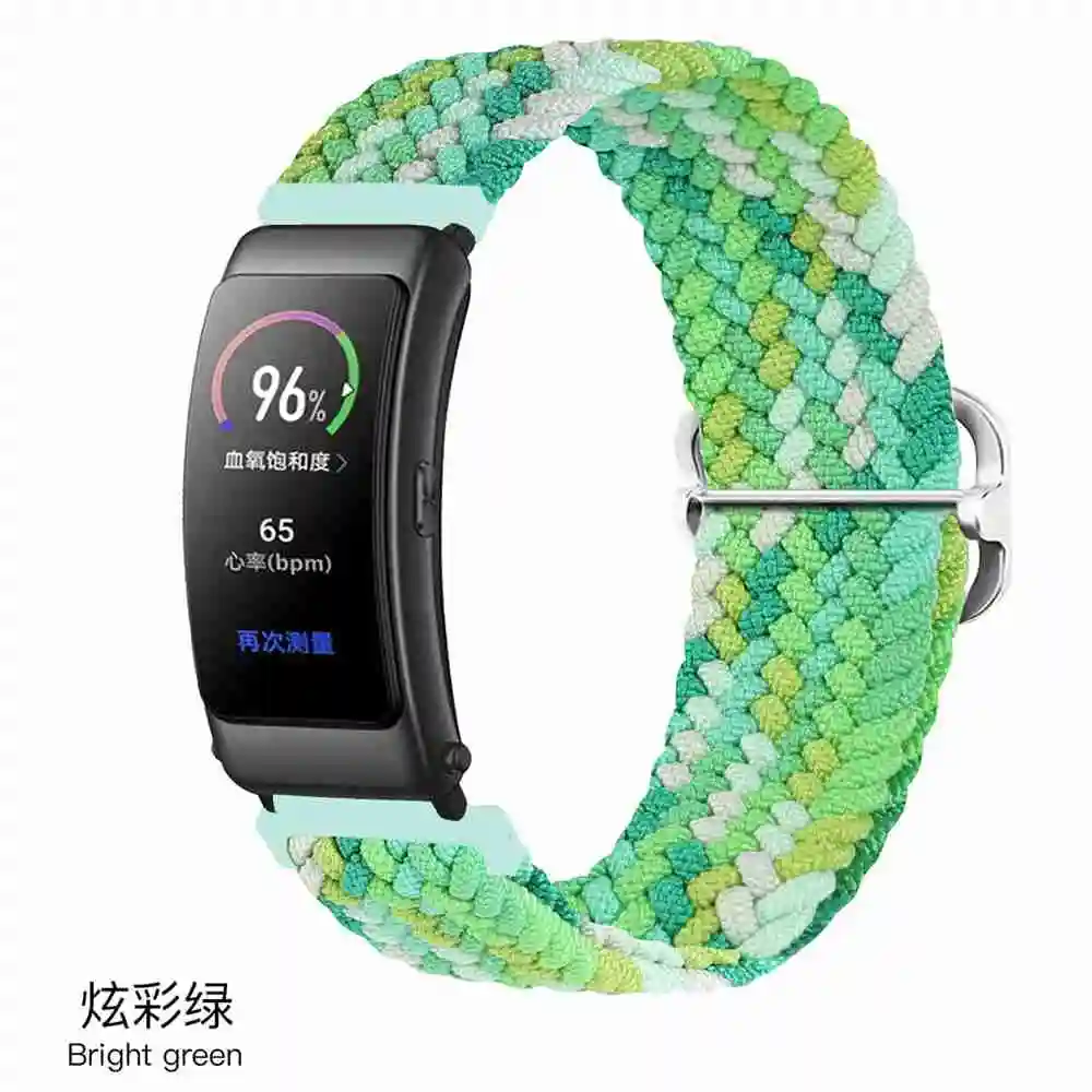 Universal Kids Smart Sport Watch Band 16MM Adjustable Nylon Elastic Braid Wristwatch Replace Straps Comfortable Children Watches