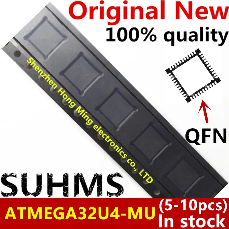 (5-10piece)100% New ATMEGA32U4-MU ATMEGA32U4 MU MEGA32U4-MU QFN-44 Chipset