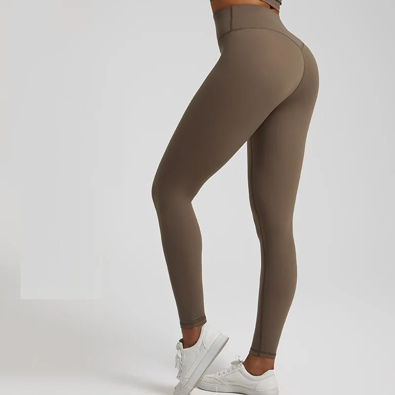 

Высококачественные женские спортивные брюки, однотонные, высокопрочные, с высокой талией, леггинсы для йоги, узкие спортивные штаны, спортивная одежда для фитнеса