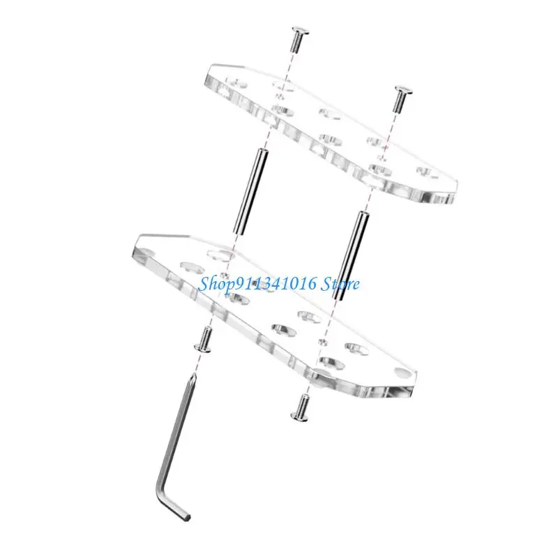 Innovative Desktop Darted Accessories Acrylic Storage Stand For Home Use