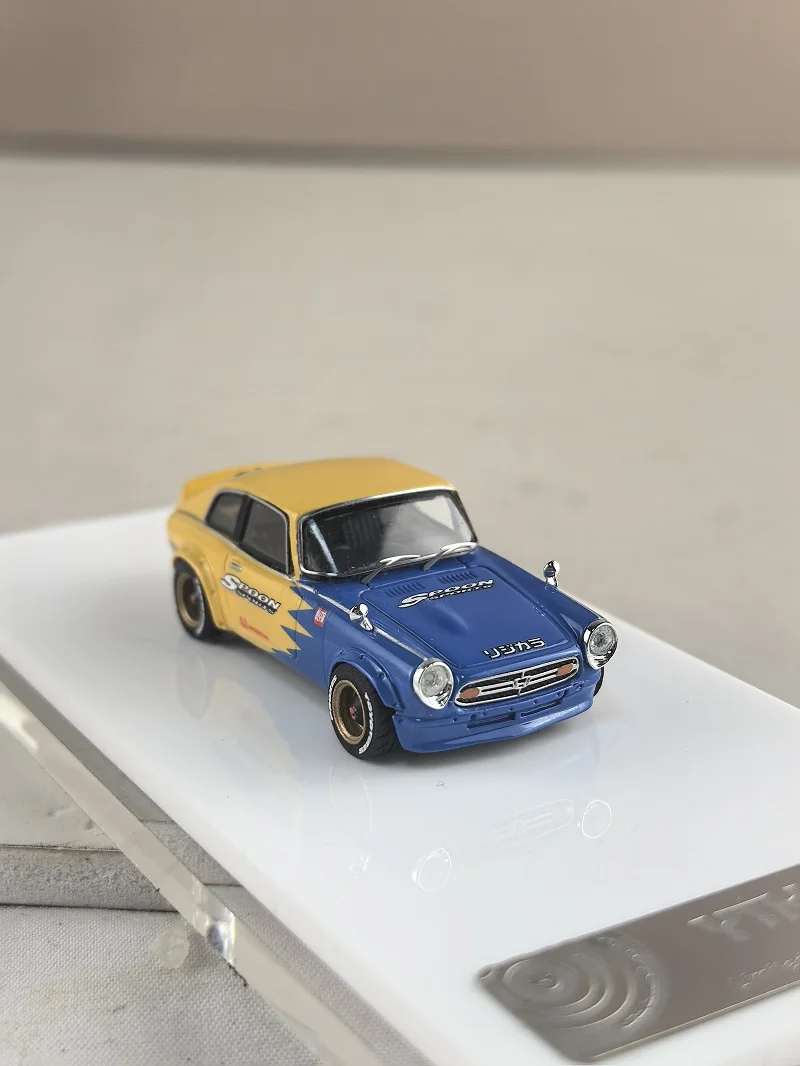 ダイキャスト 1:64 スケールホンダ S800 モータル修正された車モデルグッズおもちゃギフトお土産ディスプレイ飾り