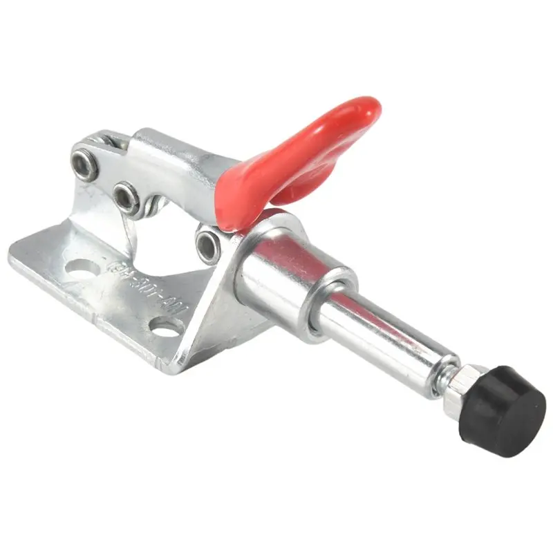 AA51 20Pcs GH-301AM 45Kg Toggle Clamp Quick Release Pull Action Vertical/Horizontal Type Clamps Hand Tool For Woodworking