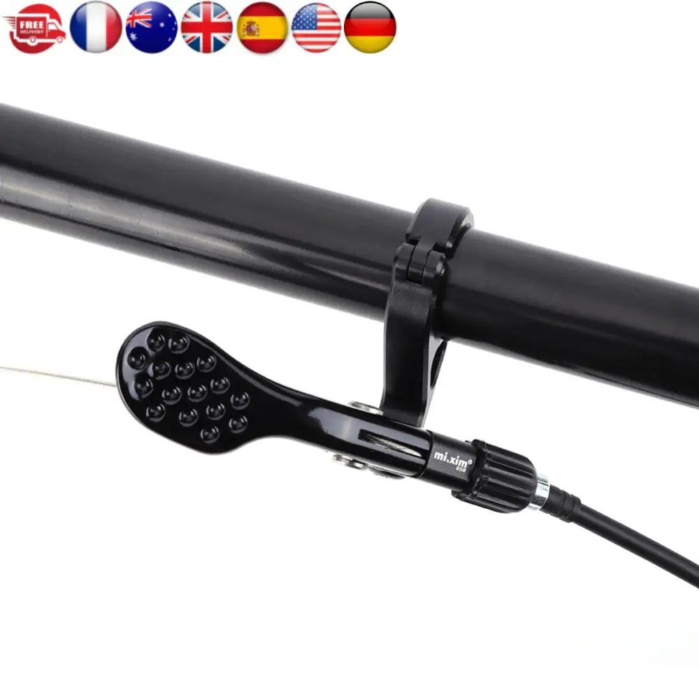 

Bike Dropper Seatpost Remote Control with Smooth Action Bicycle Dropper Line Controller for External Internal Routing Droppers