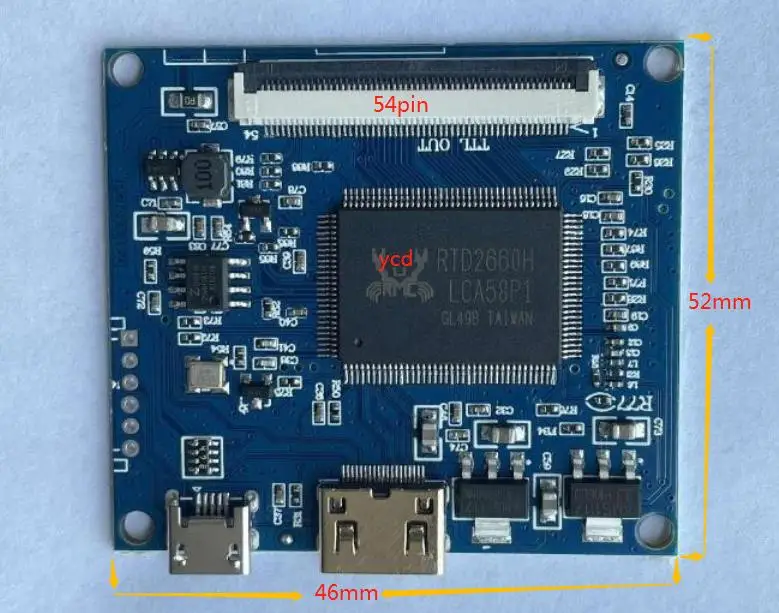 3.5 inch LCD module kit lq035nc111 LCD panel hdmi compatible raspberry pi advertising projection industrial equipment