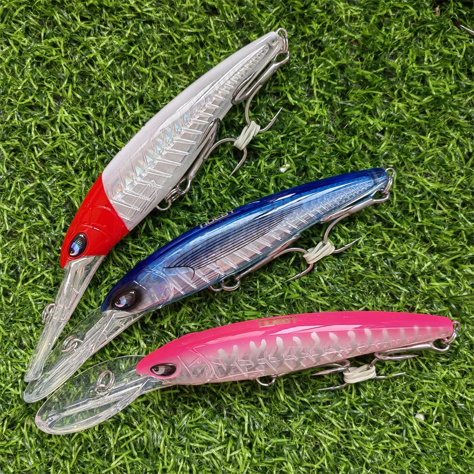 

Noeby 3pcs 14cm/47g 18cm/94g Swimbait Fishing Minnow Lure Hard Artificial Bait Fishing Tackle minnow of wobbler