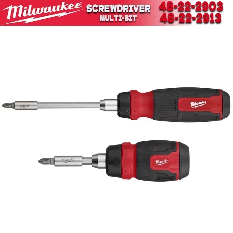 Milwaukee 48-22-2913/48-22-2903 8-in-1/14-in-1 Ratcheting Multi-Bit Compact Screwdriver Hand Tools MILWAUKEE Tools