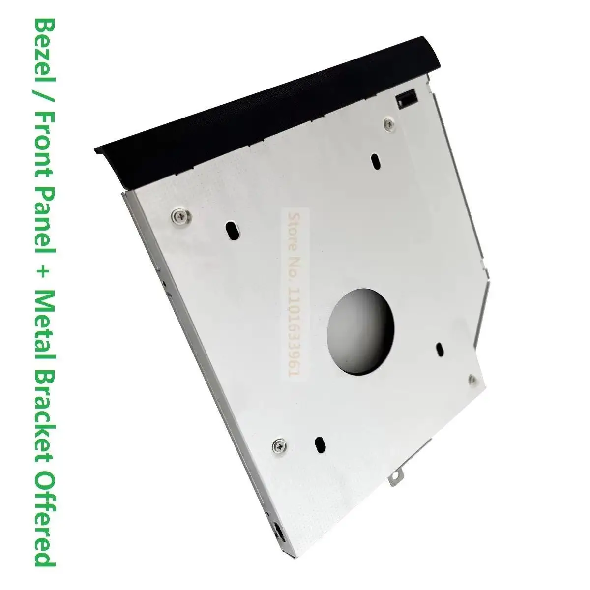 with Bezel panel 9.5mm 2nd 2.5 Hard Drive HDD SSD Optical bay Caddy Frame Bracket for Lenovo XiaoXin 310 Lenovo IdeaPad 310 510