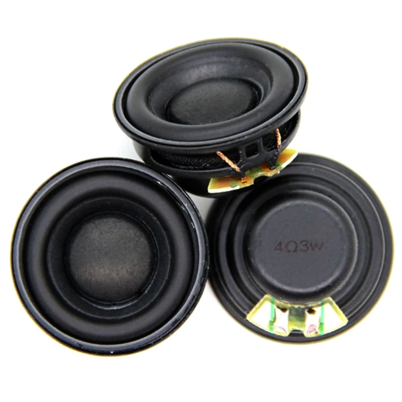 33mm 4Ohm 3W Portable Speaker 1.3inch 3W Full-Ranges Multimedias Speaker Metal Speaker 33mm Inner Magnetic Speaker