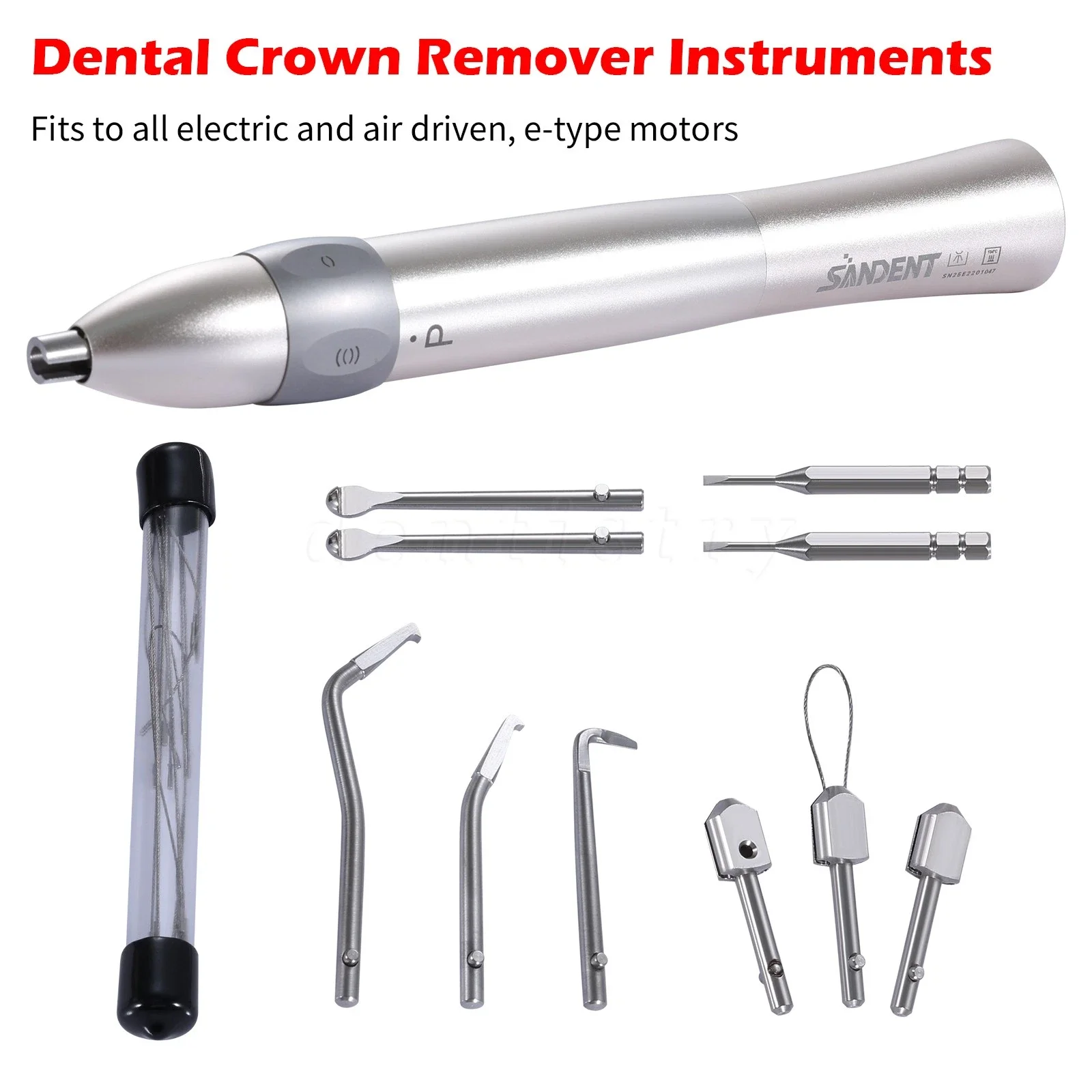 Dental Automatic Crown Bridge Remover Fit Electric & Air Motor Dental Chair Unit