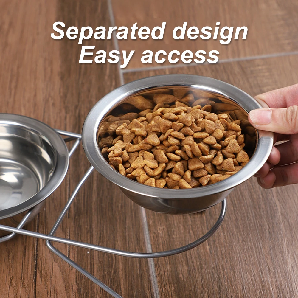 Thumbnail 3 - #60 Stainless Steel Pet Bowls Price Drop Alerts