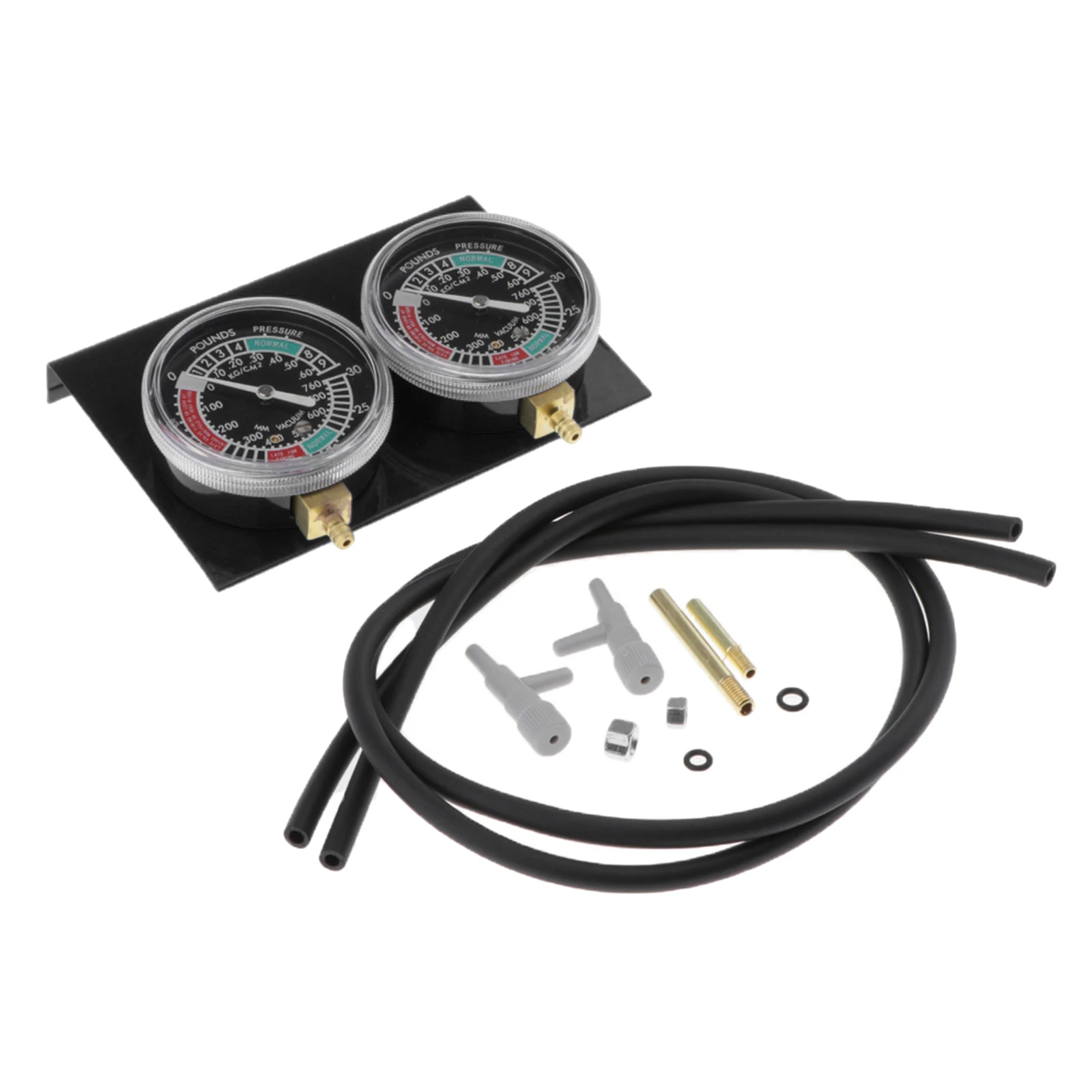 1 Pc Motorcycle Fuel Vacuum Carburetor Synchronizer Gauge for 2 Cylinder Engines