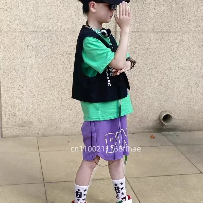 Street Dance-Kleidung für Kinder, Hip-Hop-Kinderkleidung, cooles Street Dance Jazz Dance Runway-Set für Mädchen