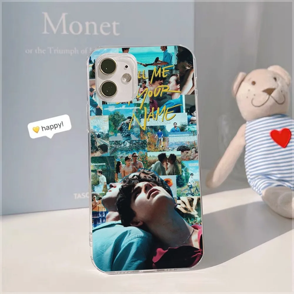 Call Me by Your Name Phone Case For iPhone 14 13 12 11 Pro Max XS X XR SE 2020 6 7 8 Plus Mini Protective Shell