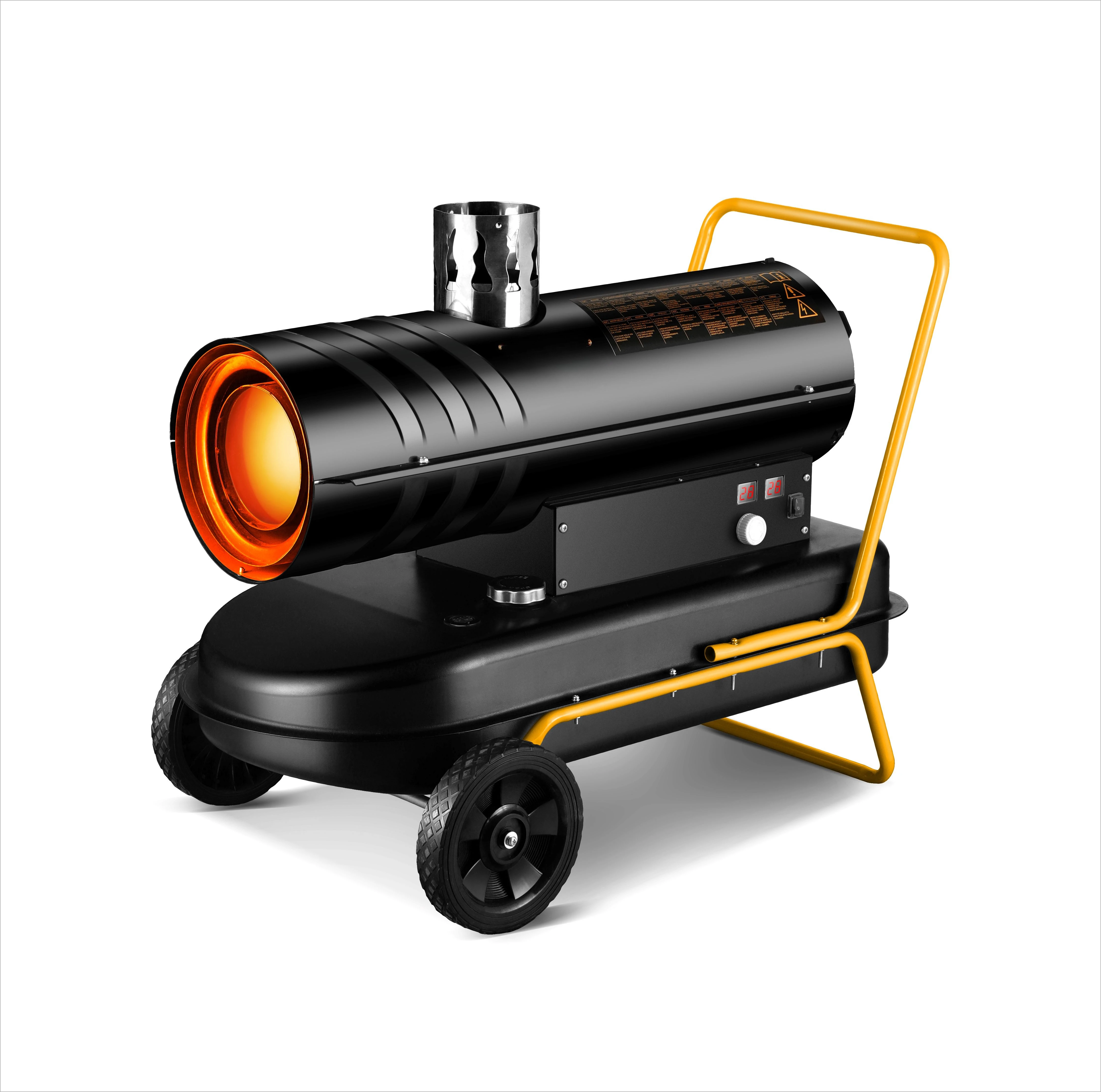 Easy to Operate Poultry Chicken Oil Heater Industrial 20kw Industrial  Air Heater Cannon Heater