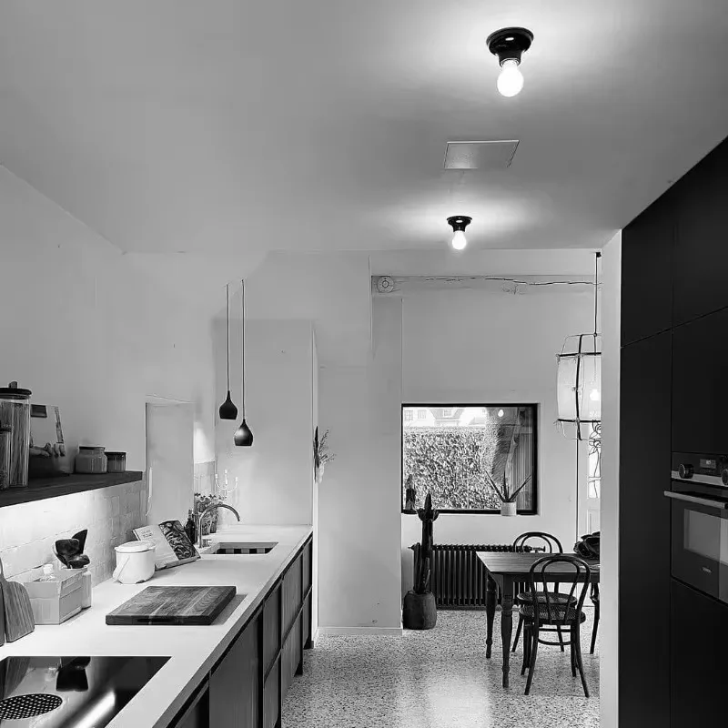 DIY Vintage Ceramic Light Bulb Socket for E26 E27 Edison Bulb Porcelain Wall Ceiling Light Lamp Holder Replacement Lampholder