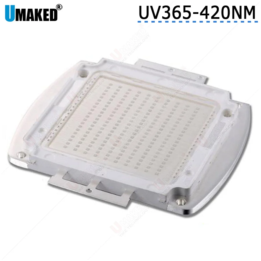 120w150w200w300w500w สีม่วง/สี UV ลูกปัดชิป, 365-435nm LED ชิป COB ไฟลูกปัด