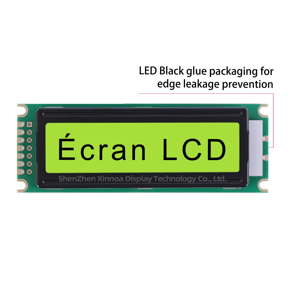 Source Manufacturer With Built-In Backlight Controller ST7066U 01*8 LCD Orange Light Black Letters European 0801A LCD Module