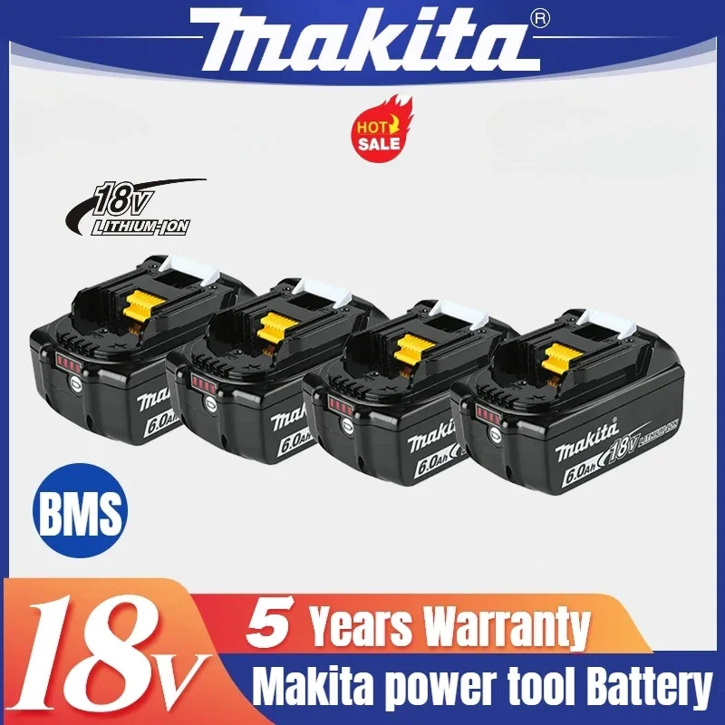 

Makita Lithium Battery 5.0/6.0Ah Battery has high energy density LXT TW251D TD251DZ BL1830 BL1815 BL1860 BL1850