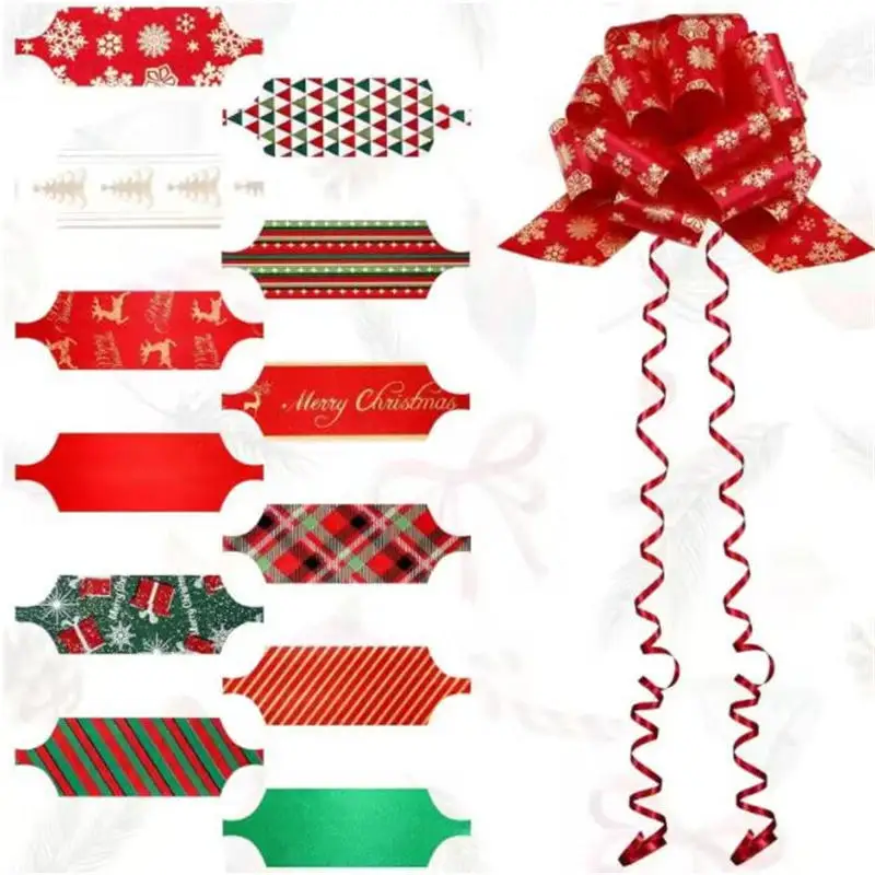 Colorful Gift Packaging Bows Birthday Party Wedding Halloween Christmas Decoration Handmade Bows for DIY Gift Box Decoratioan