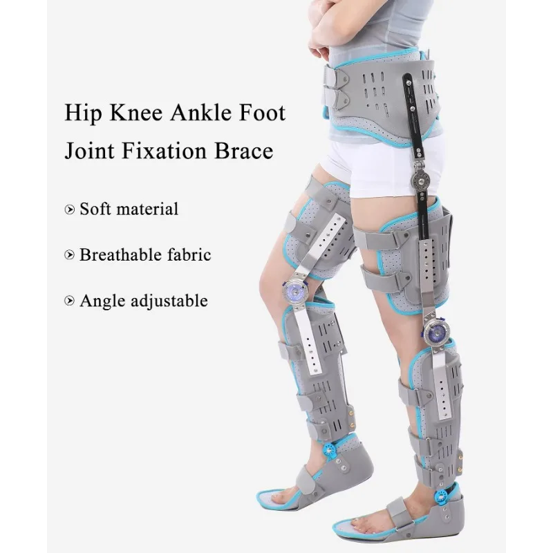 Adjustable Durable, Reusable, Knee Ankle Foot Orthotics, Adjustable Hip Sacral Lumbar, Hip Rehabilitation Equipment